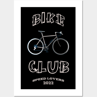 Bike club Posters and Art